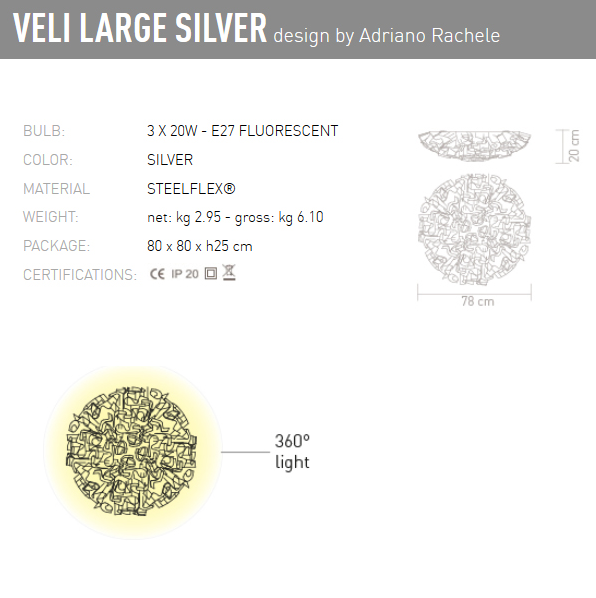 Veli Silver Medium PL